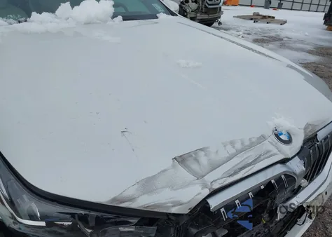 2024 BMW 530I из США, поврежденный, VIN WBA43FJ00RCP84537